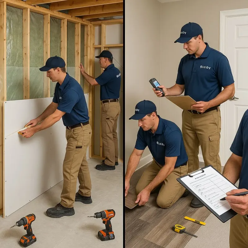 Repairs and Reconstruction process in Harrisburg, NE